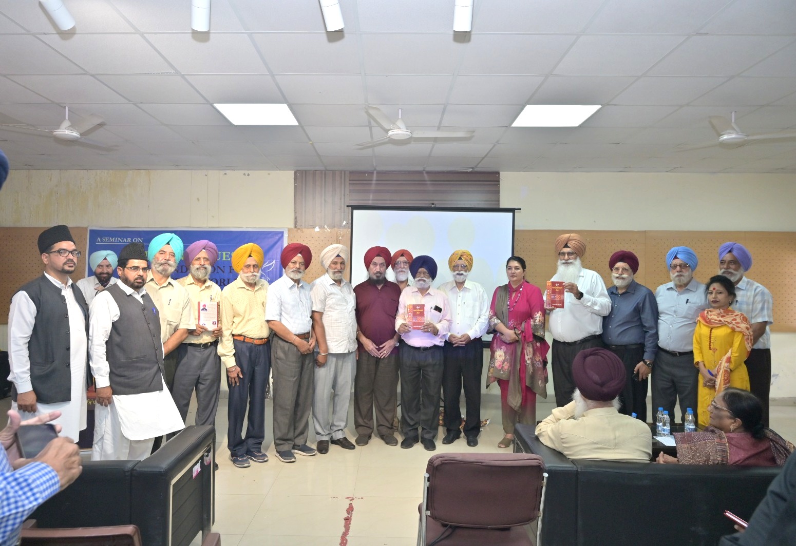 Gift of Principal Bahadur Singh Gassal's Book "Prit - Punjabi Sabhyachar Di"